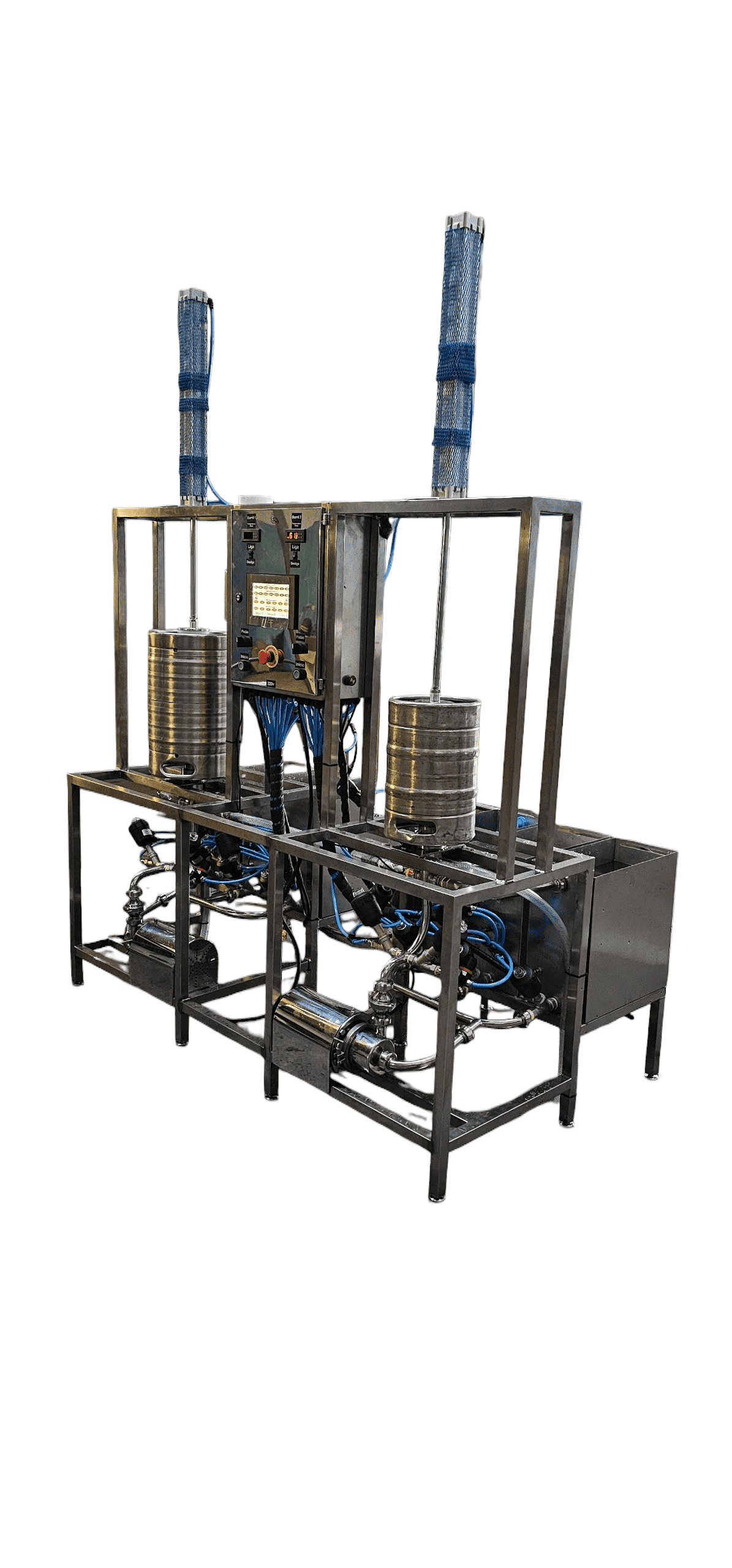 Lavadora de Barril 2 bicos