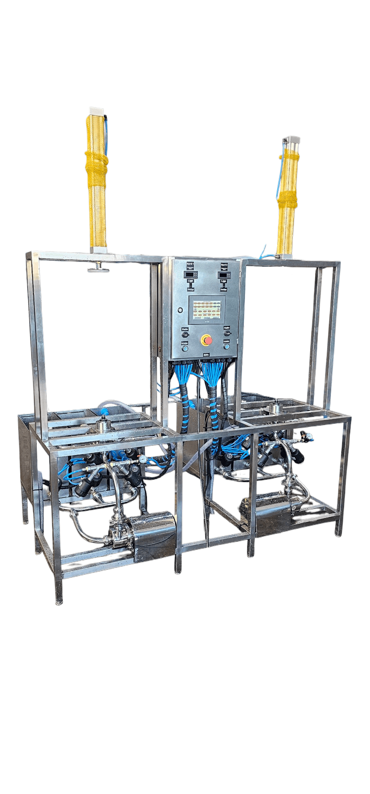 Lavadora de Barril 2 bicos