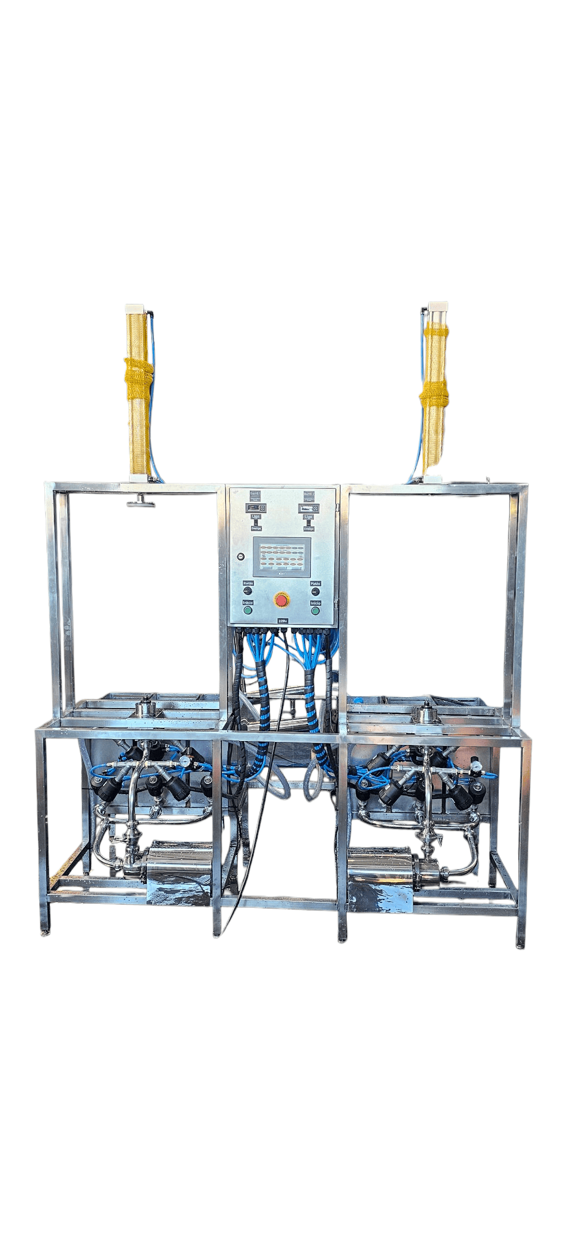 Lavadora de Barril 2 bicos