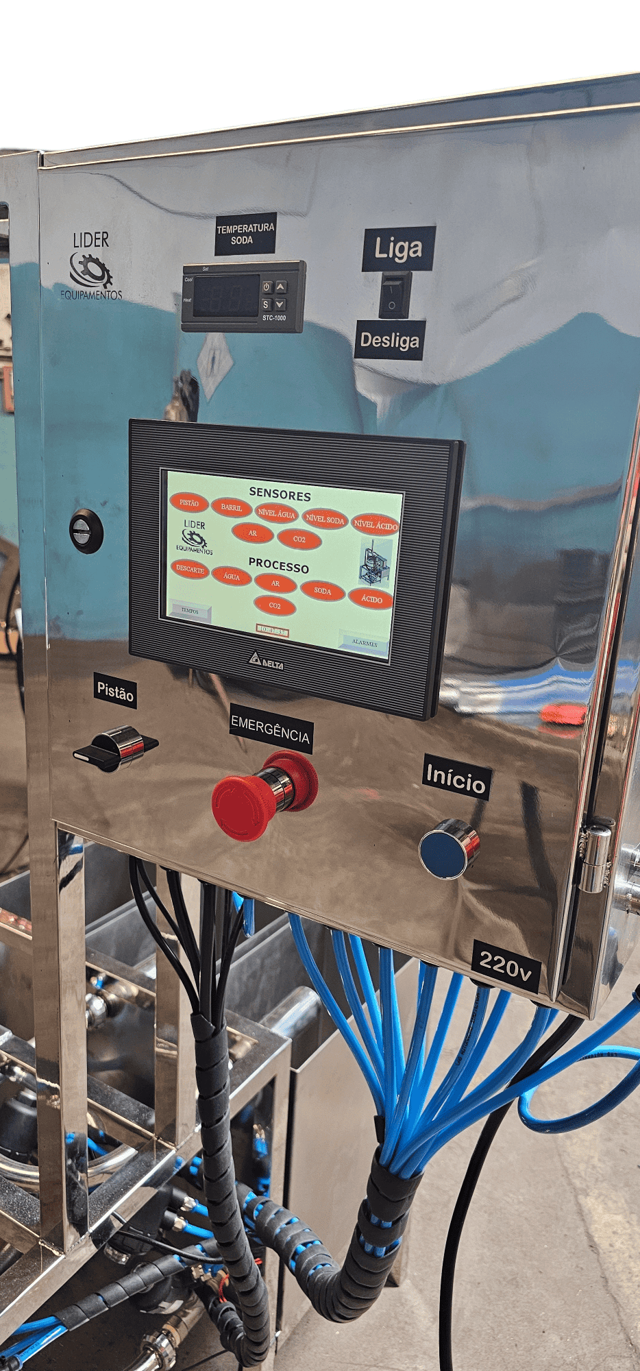 Lavadora de Barril 1 bico